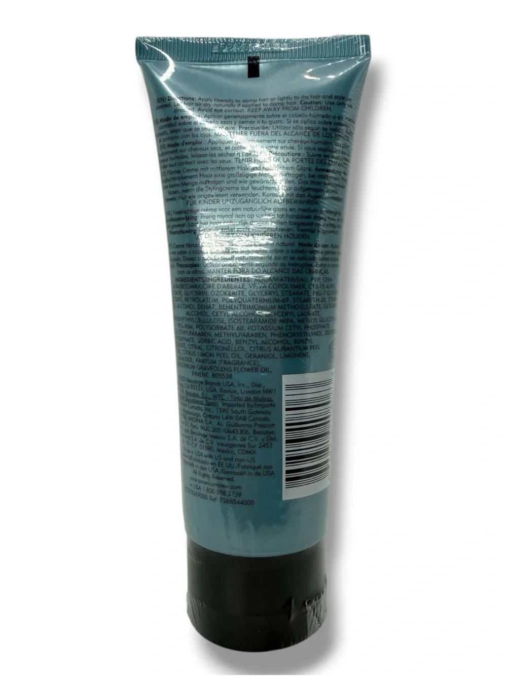 American Crew Men’s Fiber Cream 3.3 Oz Medium Hold Natural Shine Hair Styling